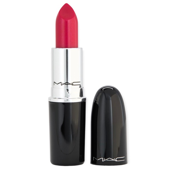 MAC Lipstick Lustreglass Sheer-Shine Lipstick Pink Big Full Size NIB - Picture 6 of 7